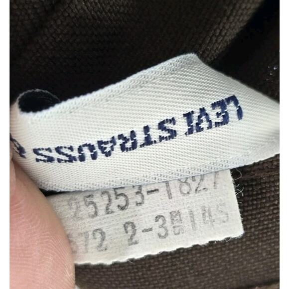 Vintage Levis Pants Womens 29 X 30 Chocolate Boot 70s 80s High Rise - Picture 10 of 12